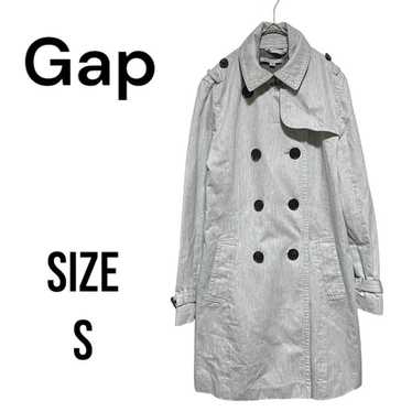 Gap Trench Coat, Light Gray, Size S