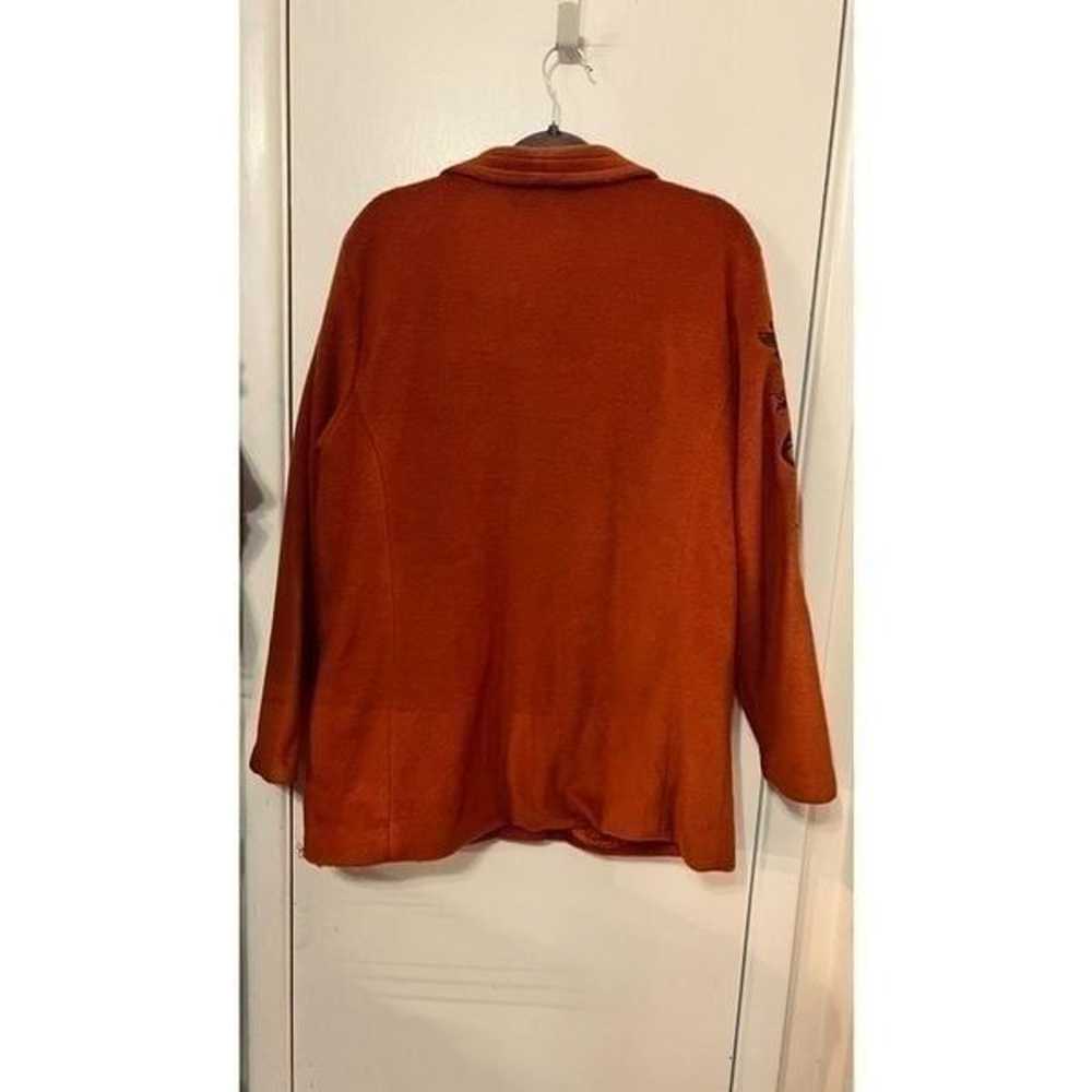 Bob Mackie Vintage Wearable Art Fleece Jacket SIz… - image 7