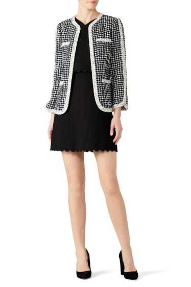 Rebecca Taylor NYC Graphic Tweed Jacket