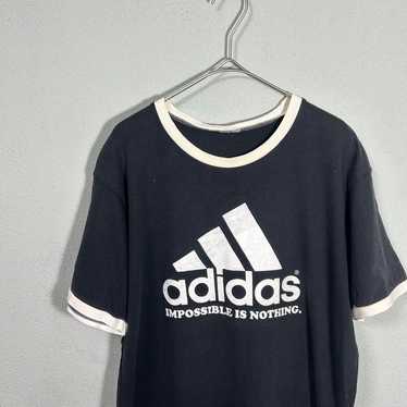 トップス archive grunge adidas ringer t-shirt y2k archive grunge adidas t-shirt y2k black - メルカリ