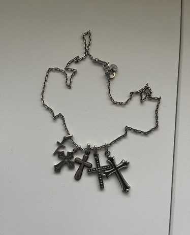 Undercover cross necklace - Gem