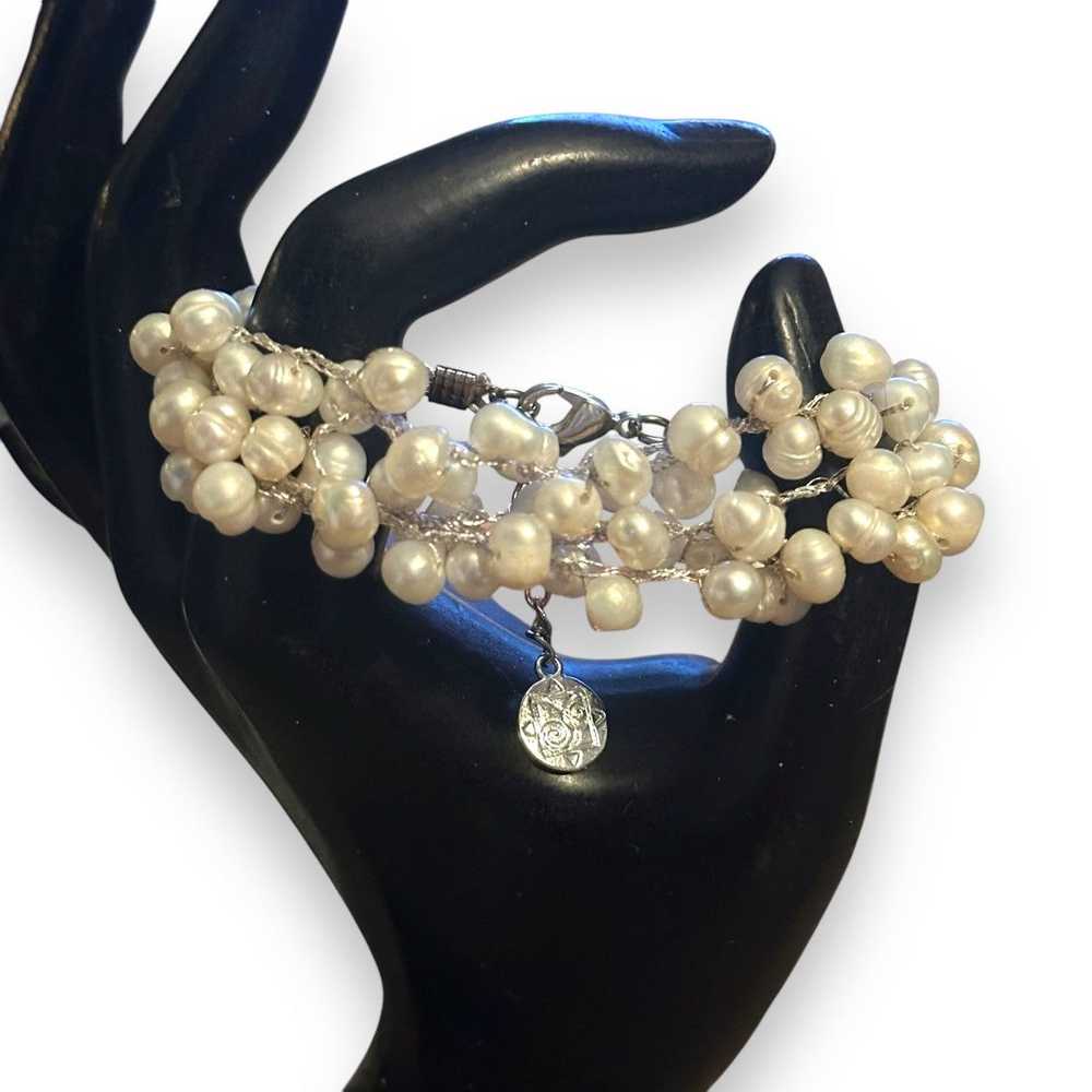 Other Crossroads multi strand freshwater pearl br… - image 3