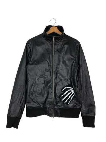 Miyake leather issey bomber jacket - Gem Miyake leather issey bomber jacket - Gem