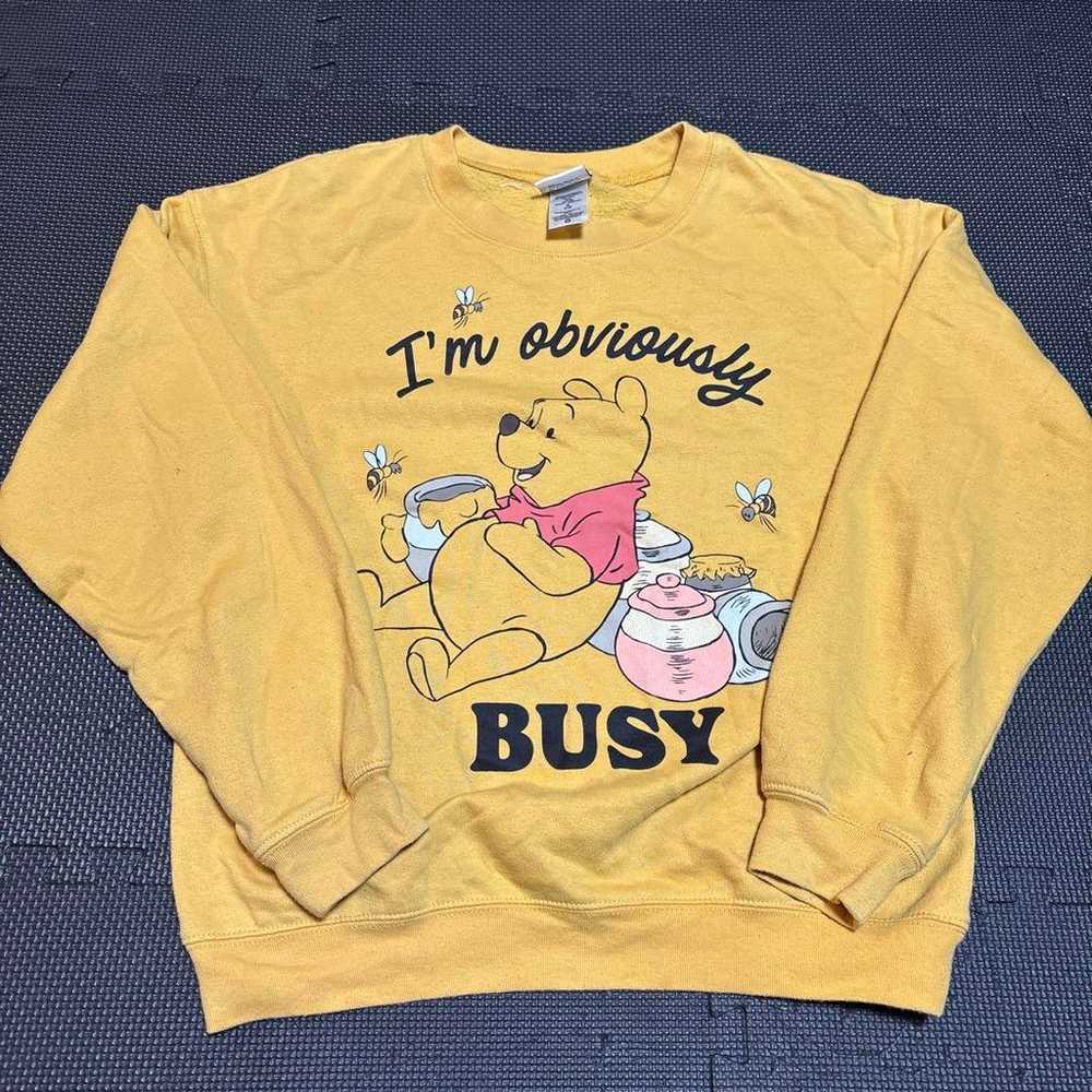 Disney Vintage Winnie the Pooh Secondhand Sweatsh… - image 1