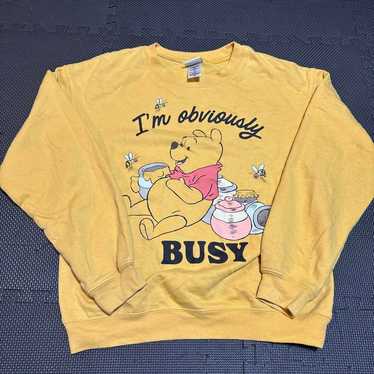 Disney Vintage Winnie the Pooh Secondhand Sweatsh… - image 1