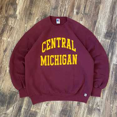 Vintage 1990s Central Michigan Chippewas Russell A