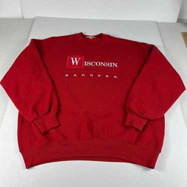 VTG 90s Signet Wisconsin Badger Sweatshirt Extra L