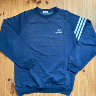 adidas Originals Vintage Navy Sweatshirt 70s-80s