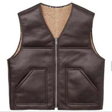 Supreme Reversible Faux Shearling Vest