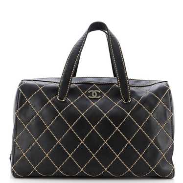 Chanel Leather bowling bag