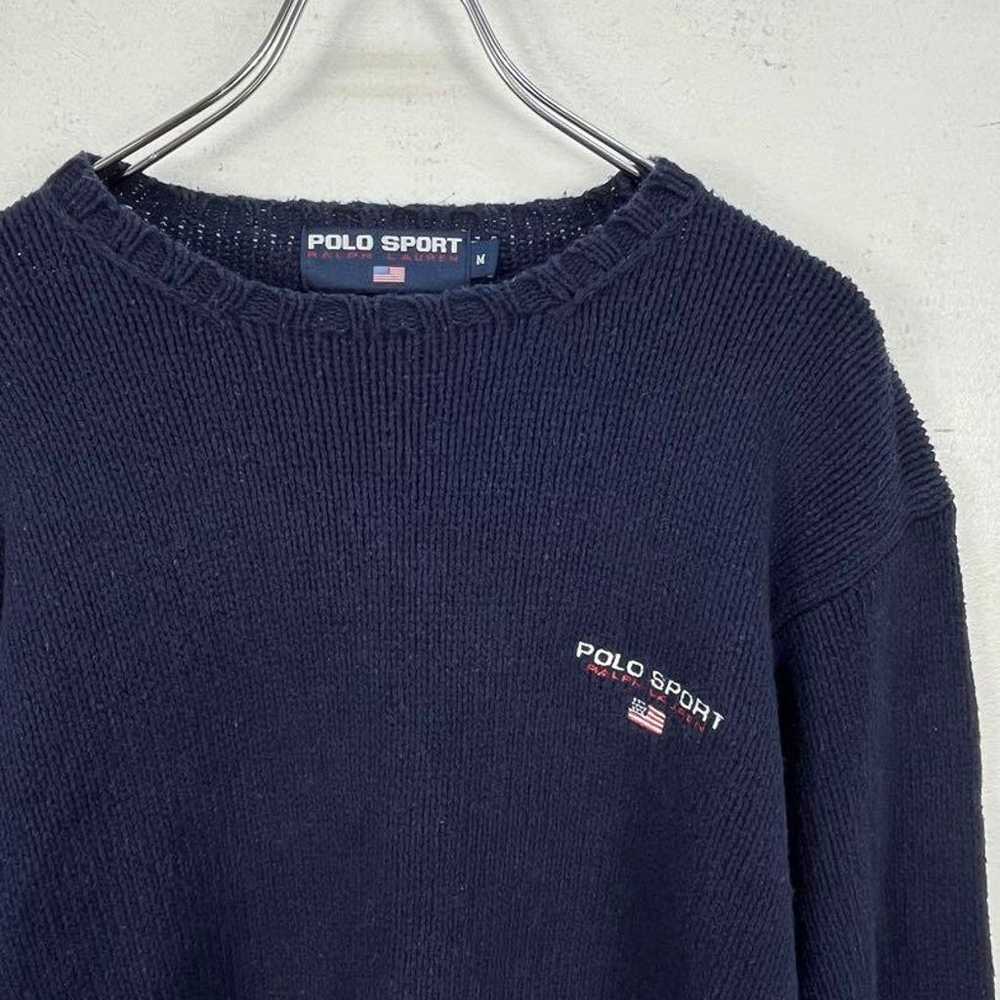 90s POLO SPORT Polo Sport Ralph Lauren Knit Sweat… - image 3