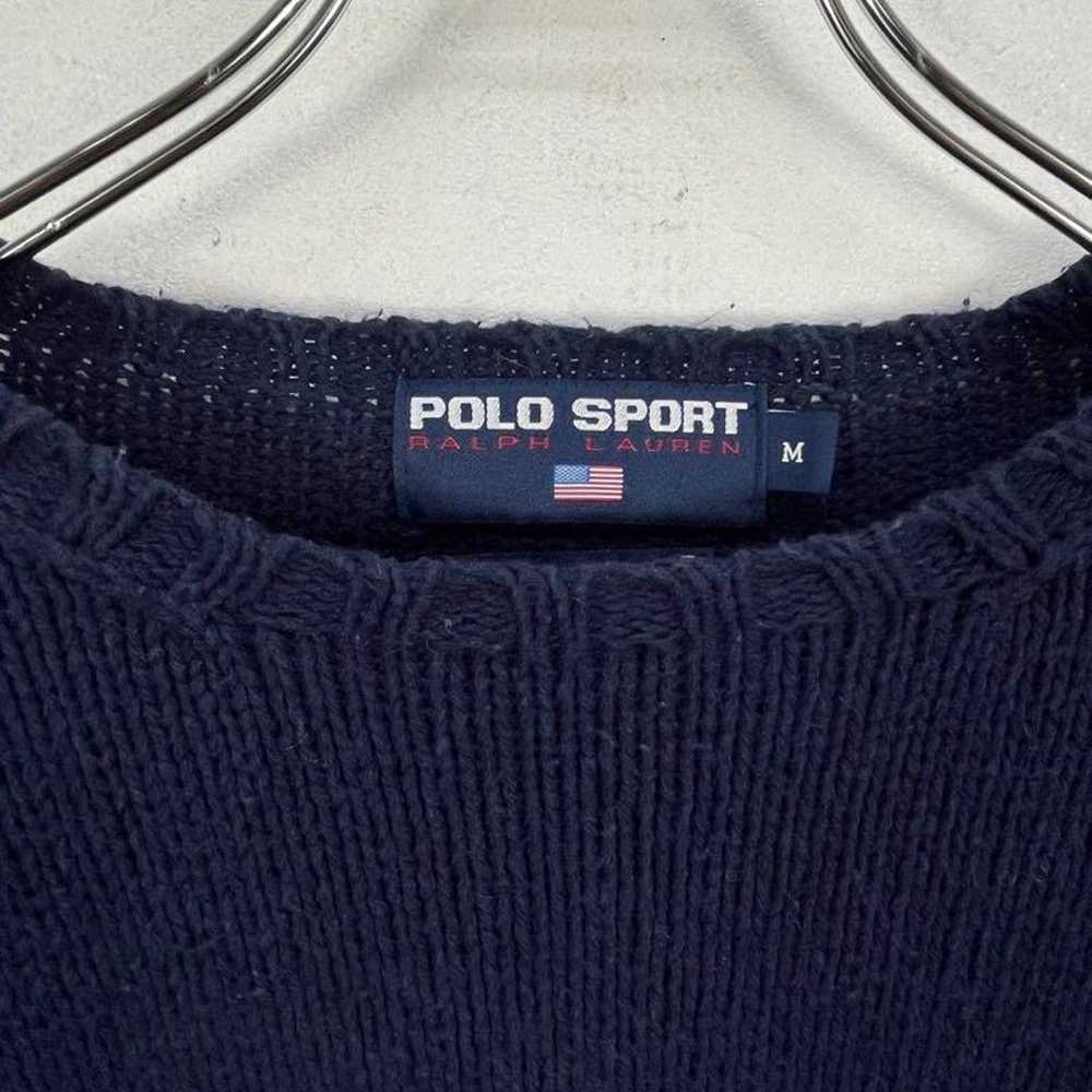 90s POLO SPORT Polo Sport Ralph Lauren Knit Sweat… - image 4