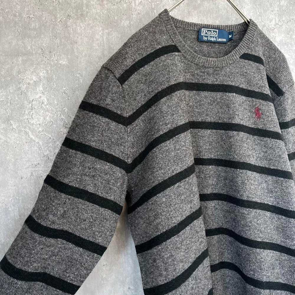 【Popular Color】Polo Ralph Lauren Striped Wool Kni… - image 2