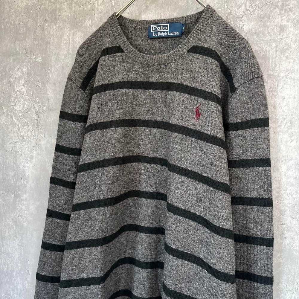 【Popular Color】Polo Ralph Lauren Striped Wool Kni… - image 3