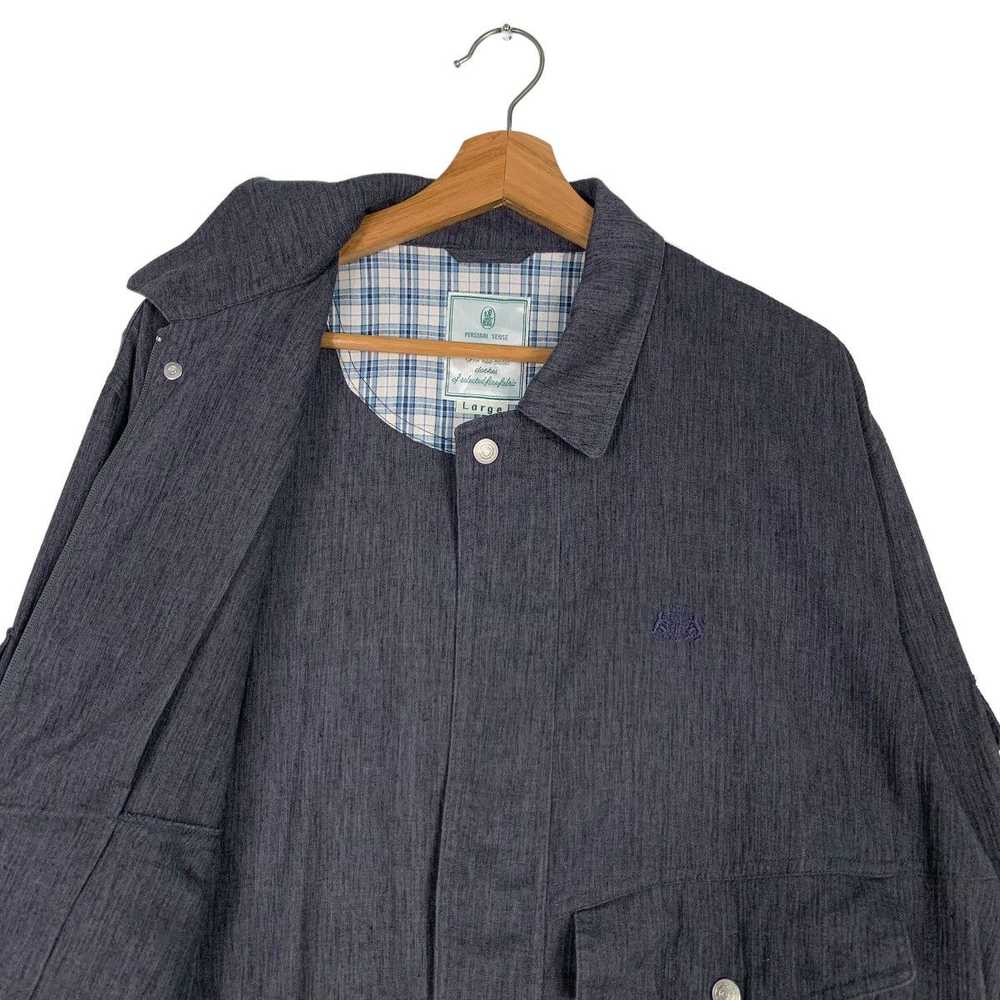 Vintage - SAPPERMAN Casual Jacket #0111-C6 - image 11