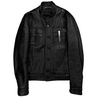 イタリア製 DIRK BIKKEMBERGS ライダース レザージャケット