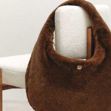 (Almost unused) rouge: lounge Brown fur bag. - image 1