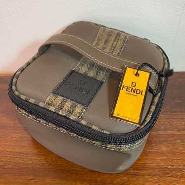 FENDI (フェンディ) Vanity Bag, Makeup Pouch, Zucca Patt