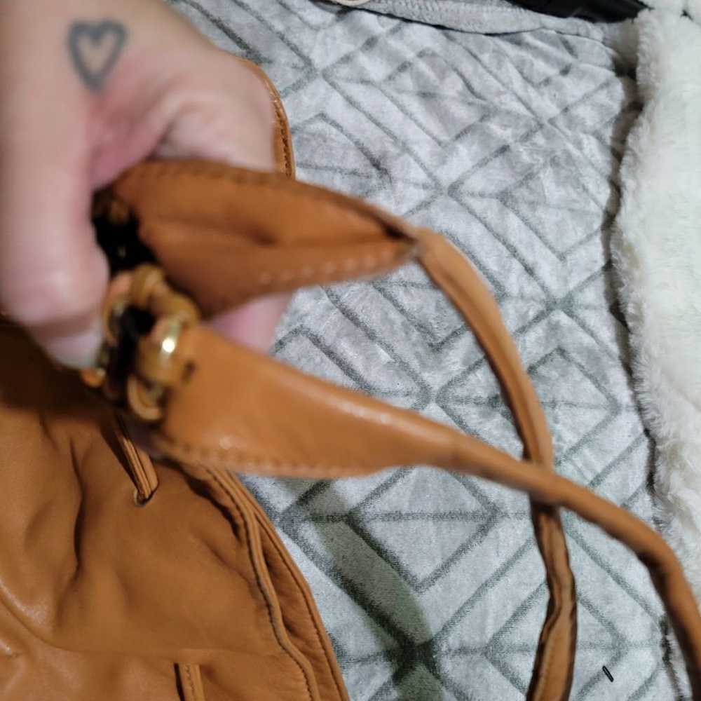 Authentic Vintage Michael Kors Brown Lea - image 11