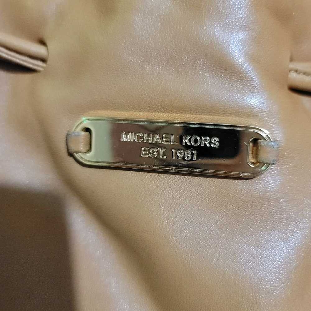 Authentic Vintage Michael Kors Brown Lea - image 4