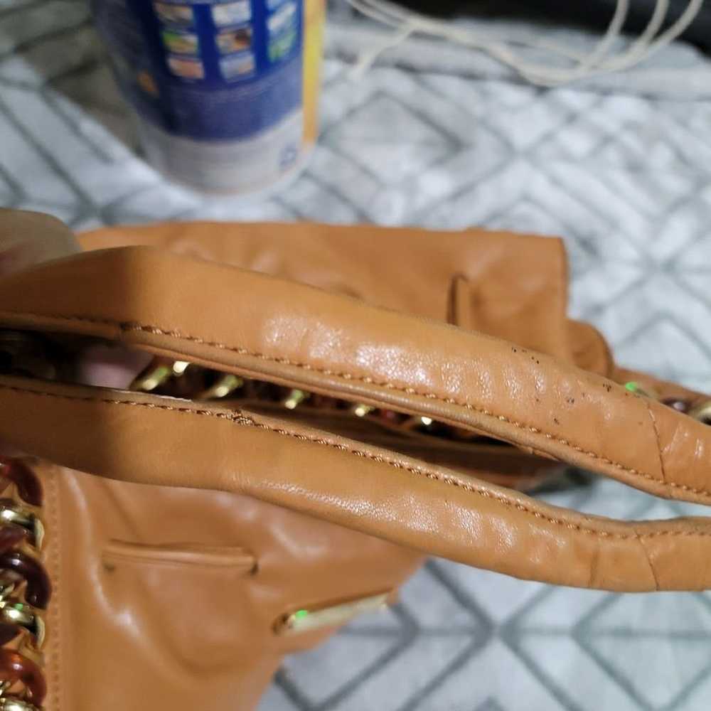 Authentic Vintage Michael Kors Brown Lea - image 5