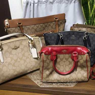 Coach bag 5-piece bundle