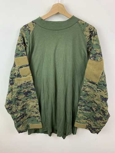 Military × Tee Shirt × Vintage Military Combat Shi