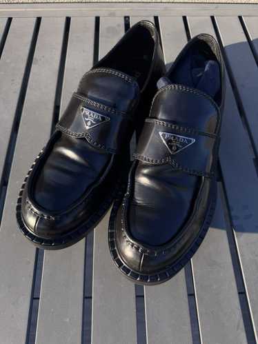 Prada Prada Loafer black leather 42