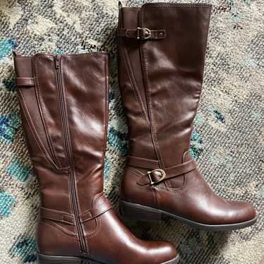 Kim Rogers Brown Riding Boots