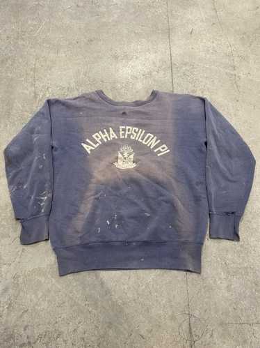 50s Champion Reverse Weave USAFA Sun Faded Distressed