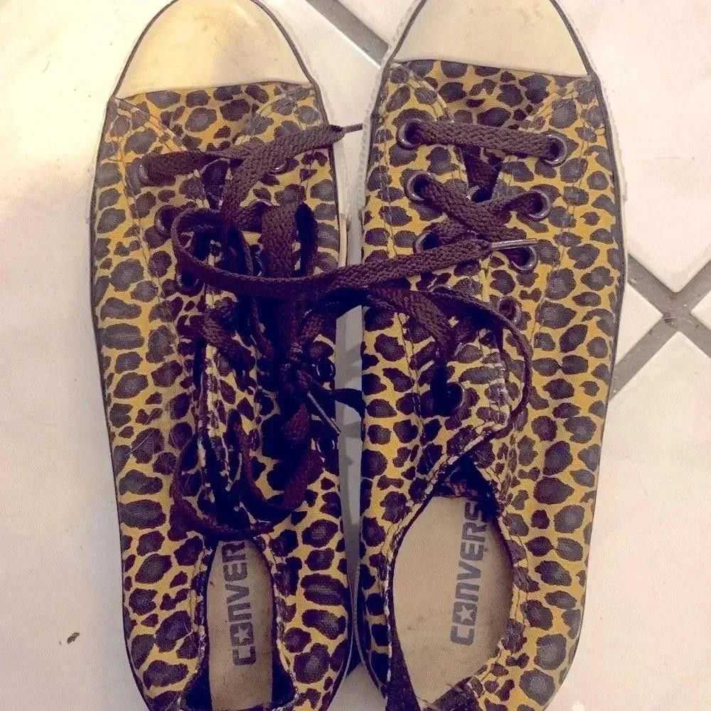 Converse Converse All Star Leopard Print Sneakers - image 1