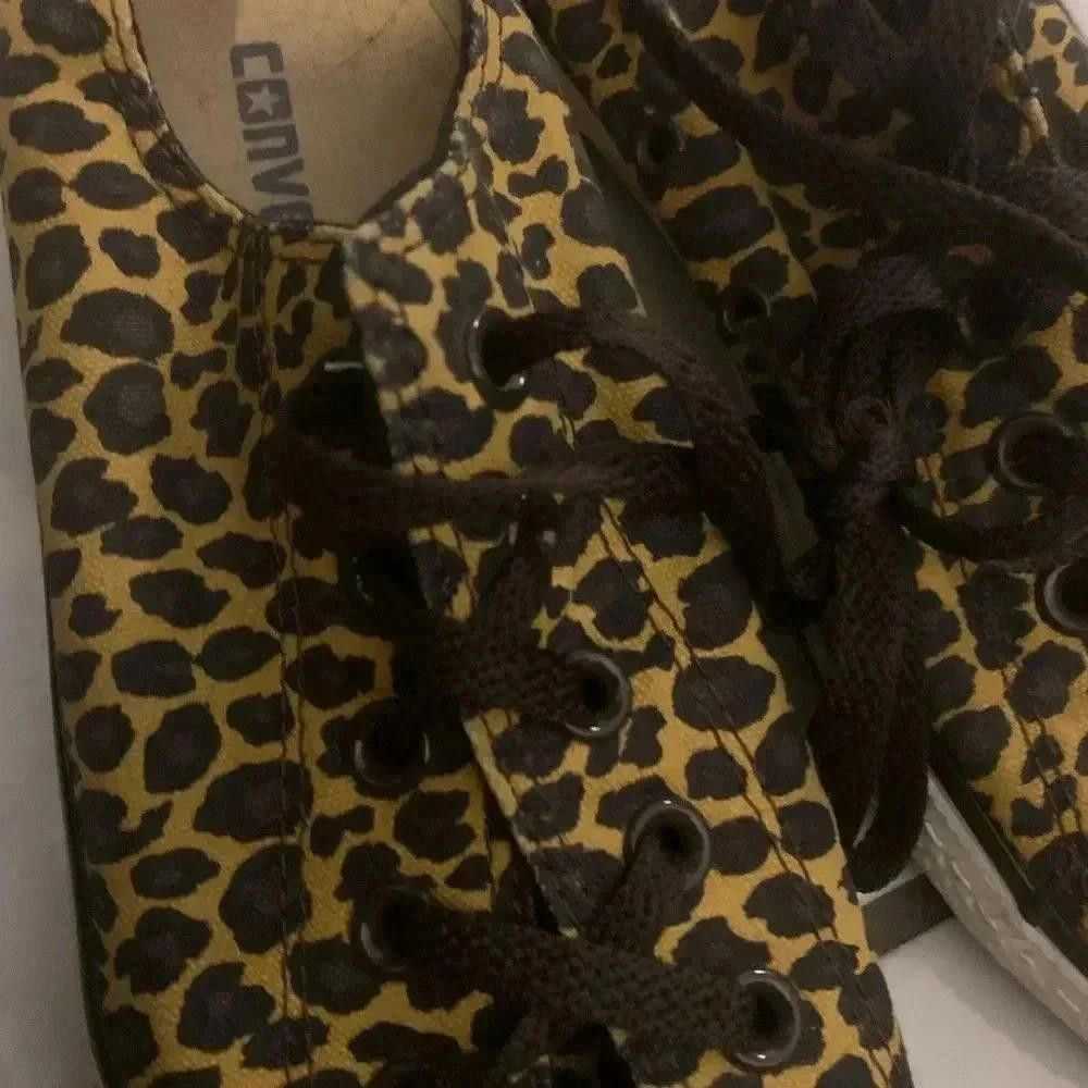 Converse Converse All Star Leopard Print Sneakers - image 2