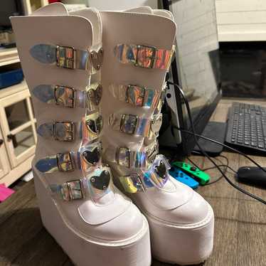 Demonia heart boots - Gem