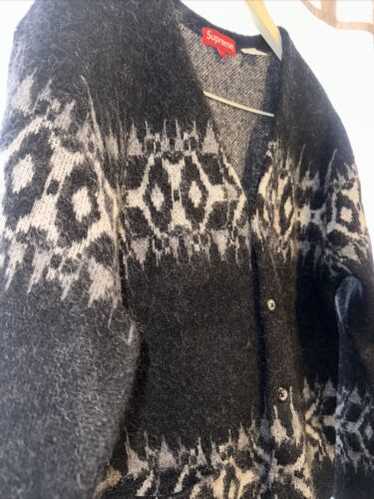 Supreme abstract stripe cardigan - Gem