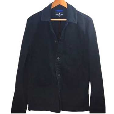◆ UNDER COVER ◆ DenimJQ Gジャン PSYCHO Undercover x Psycho graphic-print Denim Shirt Jacket | Black