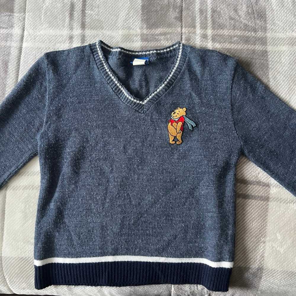 Vintage 90’s Disney Winnie the Pooh Embroidered - image 1