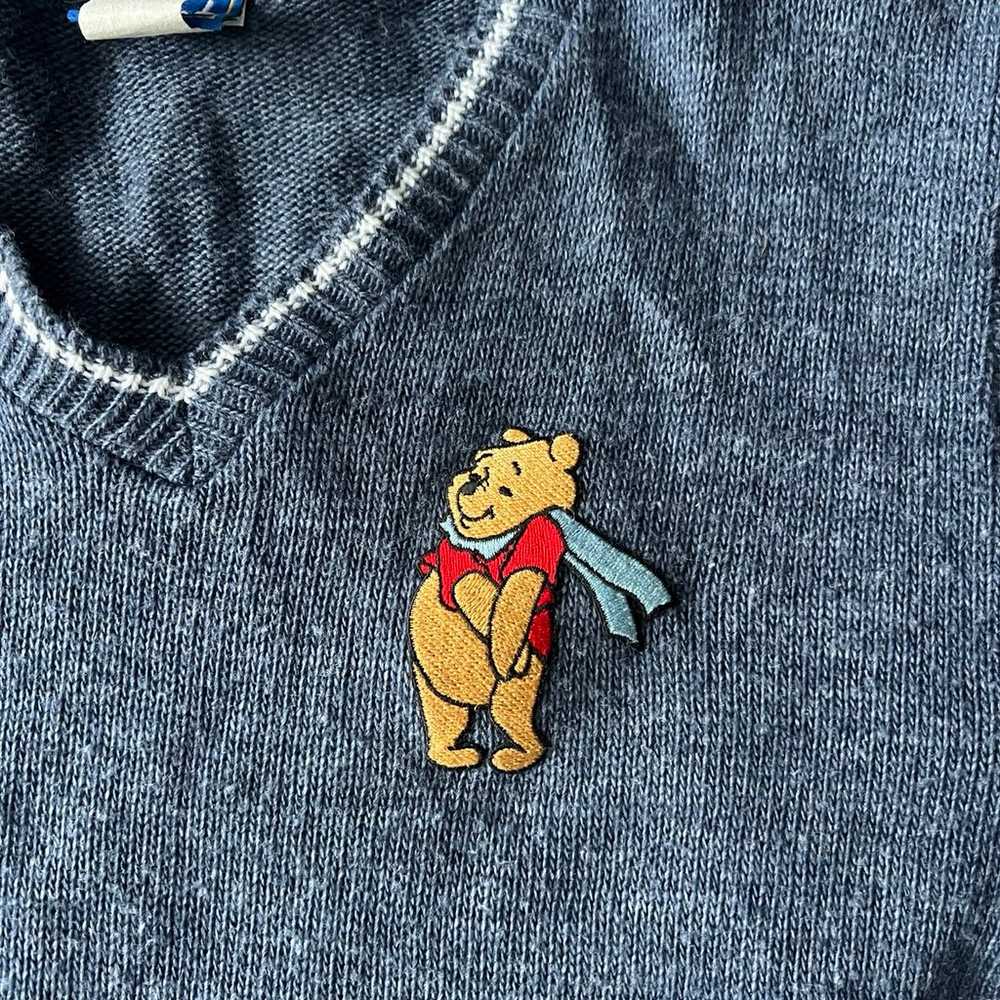 Vintage 90’s Disney Winnie the Pooh Embroidered - image 2