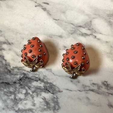 Kenneth Jay Lane ケネスジェイレーン ストロベリー ブローチ Kenneth Jay Lane ケネスジェイレーン ストロベリー ブローチ