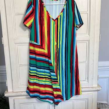 Soft Surroundings size large colorful dress