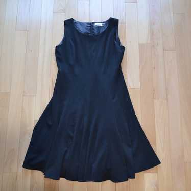 Calvin Klein Midi Cocktail Dress Size 14 Navy Blue