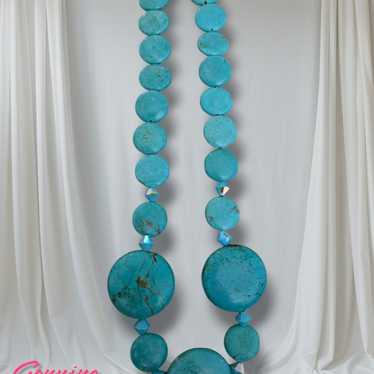 Vintage Genuine Turquoise Necklace