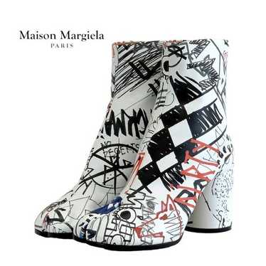 MaisonMargiela グラフィティーtabiヒール MAISON MARGIELA(メゾンマルジェラ) Graffiti Tabi boots/落書き
