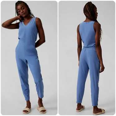 Athleta Brooklyn Jumpsuit in Cottage Blue