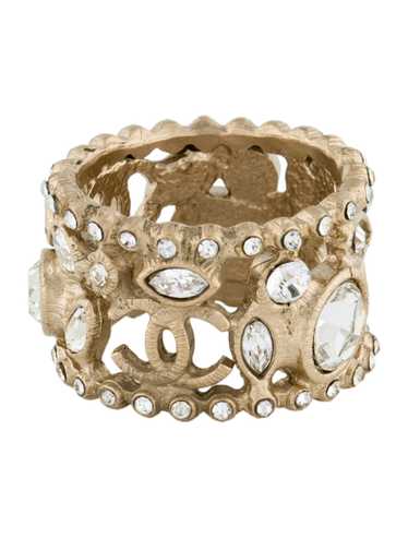 Chanel Gold-Plated & Strass - image 1