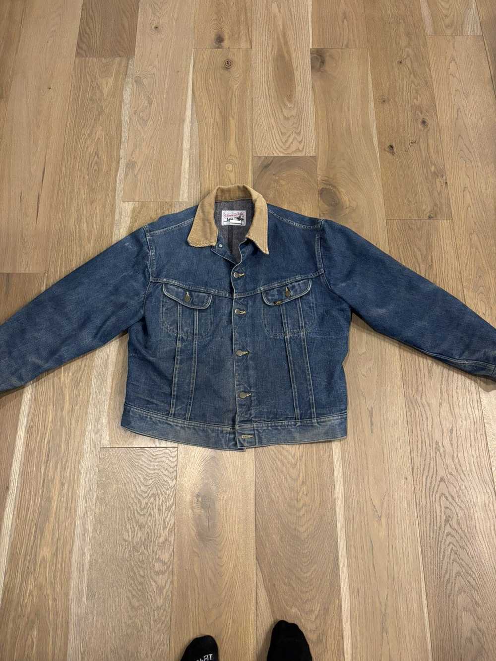 Lee Vintage Lee storm rider Jean jacket - image 2