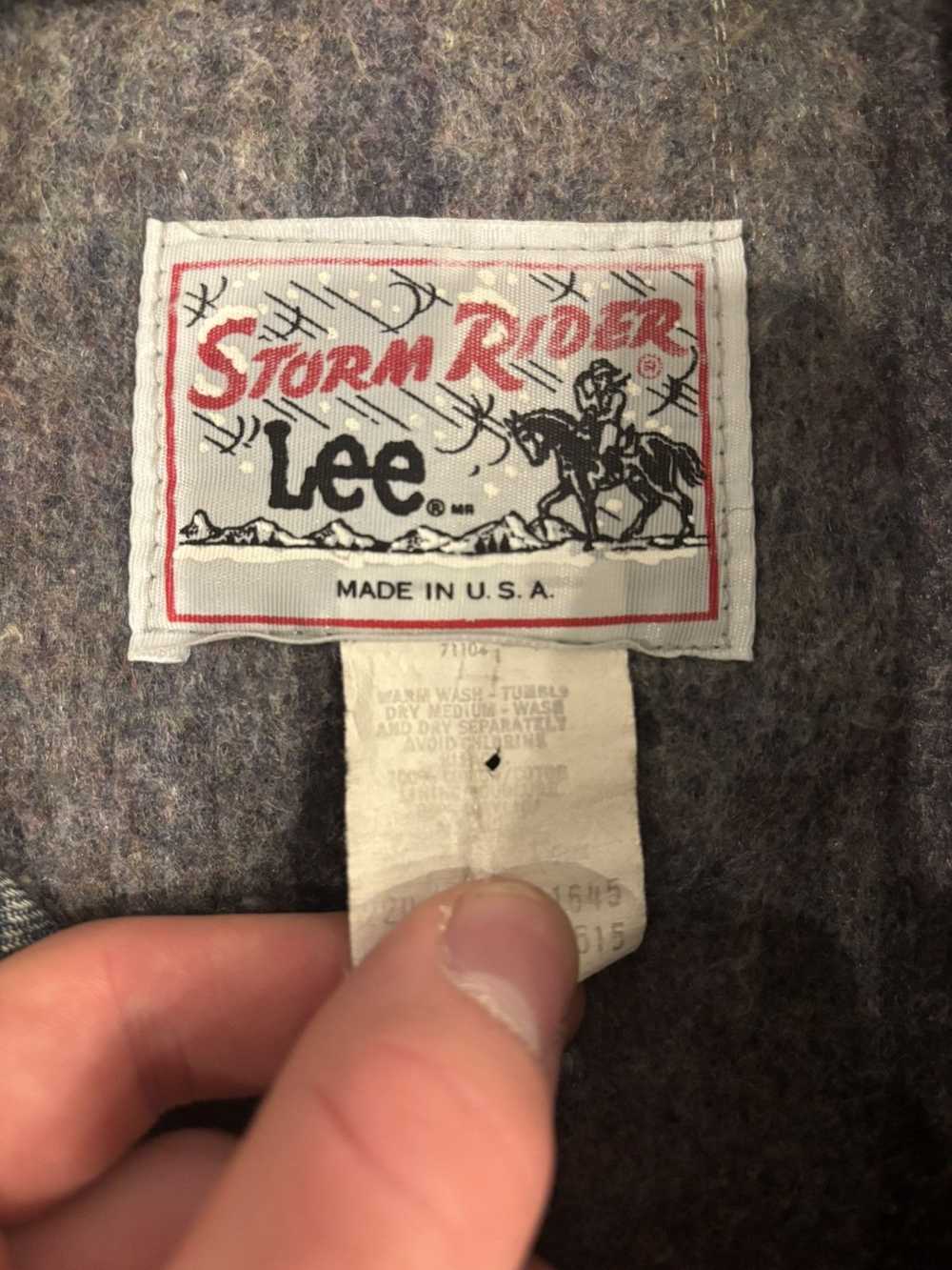 Lee Vintage Lee storm rider Jean jacket - image 3