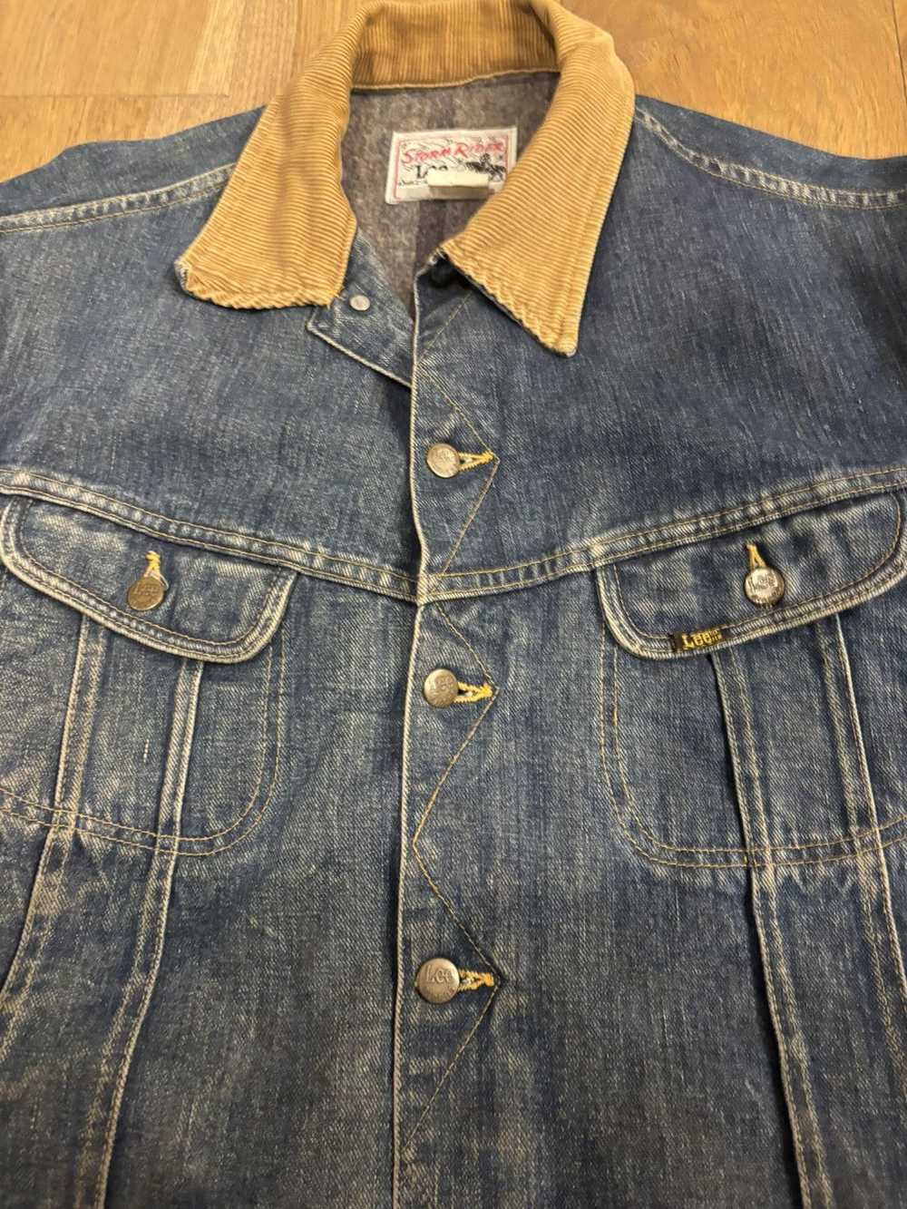 Lee Vintage Lee storm rider Jean jacket - image 4