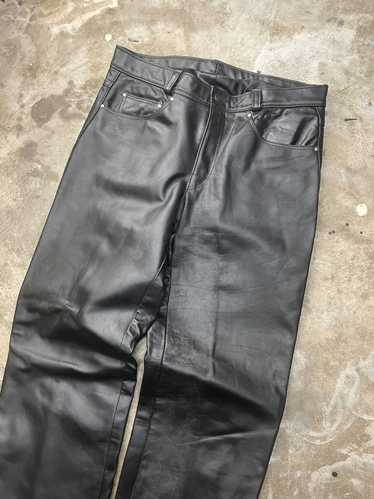 Schott × Vintage Schott 600 Leather Pants Biker