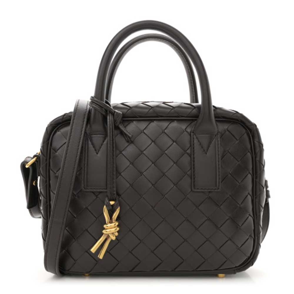 BOTTEGA VENETA Lambskin Intrecciato Small Getaway… - image 1