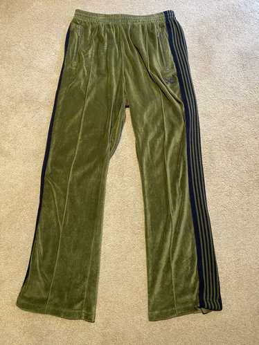 Needles Needles Narrow Velour track pants